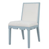 Worlds Away Lanister Light Blue Dining Chair at Fig Linens and Home 3