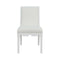 Worlds Away Lanister White Dining Chair | Luxury Table Chairs at Fig Linens and Home - Front