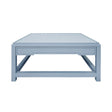 Worlds Away Locklin Light Blue Coffee Table at Fig Linens and Home 2