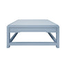 Worlds Away Locklin Light Blue Coffee Table at Fig Linens and Home 2