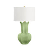 Worlds Away Lyla Green Ceramic Table Lamp at Fig Linens and Home 1