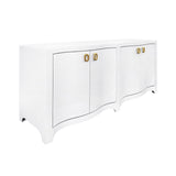 Worlds Away Miffy White Buffet Table | Sideboards at Fig Linens and Home 3