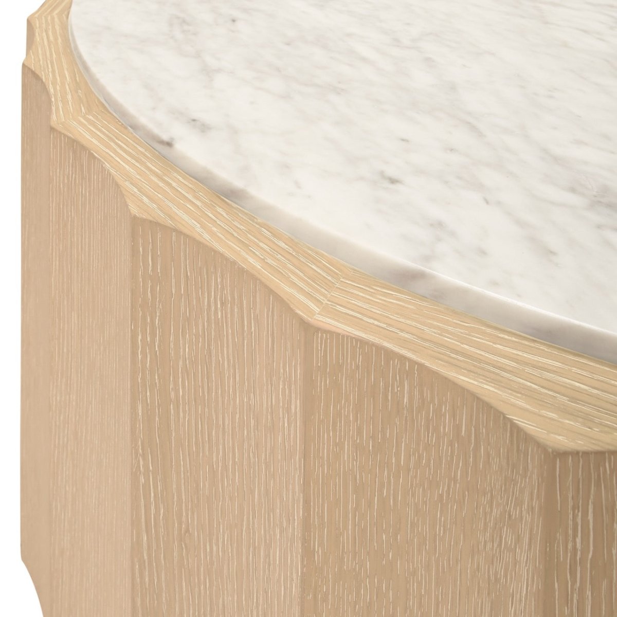 Worlds Away Moore Cerused Oak Coffee Table at Fig Linens and Home 6