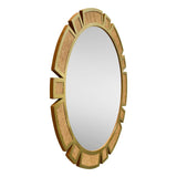 Worlds Away Sunday Round Modern Suburst Wall Mirror at Fig Linens and Home 2