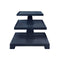 Worlds Away Tatiana Navy Blue Side Table | Blue Occasional Tables at Fig Linens and Home 1