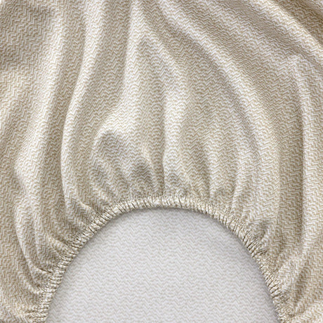 Hugo Boss Home Alvorada Bedding | Yves Delorme Fitted Sheet Detail at Fig Linens and Home