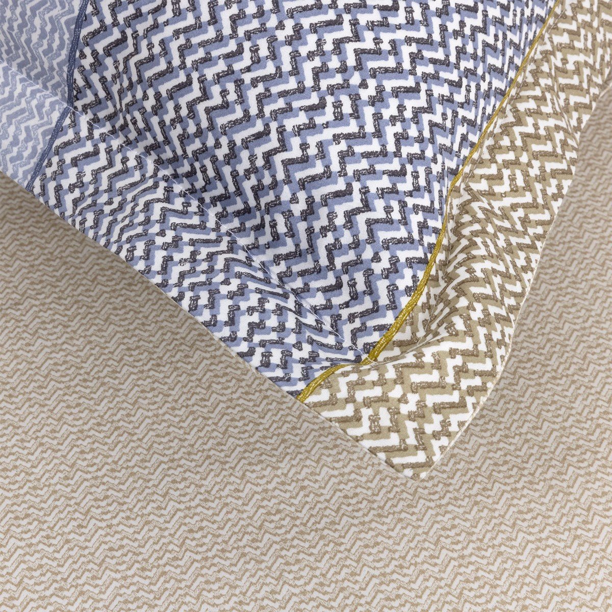 Hugo Boss Home Alvorada Bedding | Yves Delorme Sham Detail at Fig Linens and Home