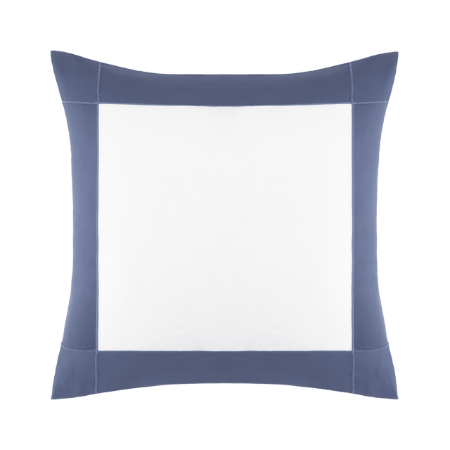 Apollon Outremer Pillow Sham by Yves Delorme King Sham Outremer at FIG LINENS AND HOME 1