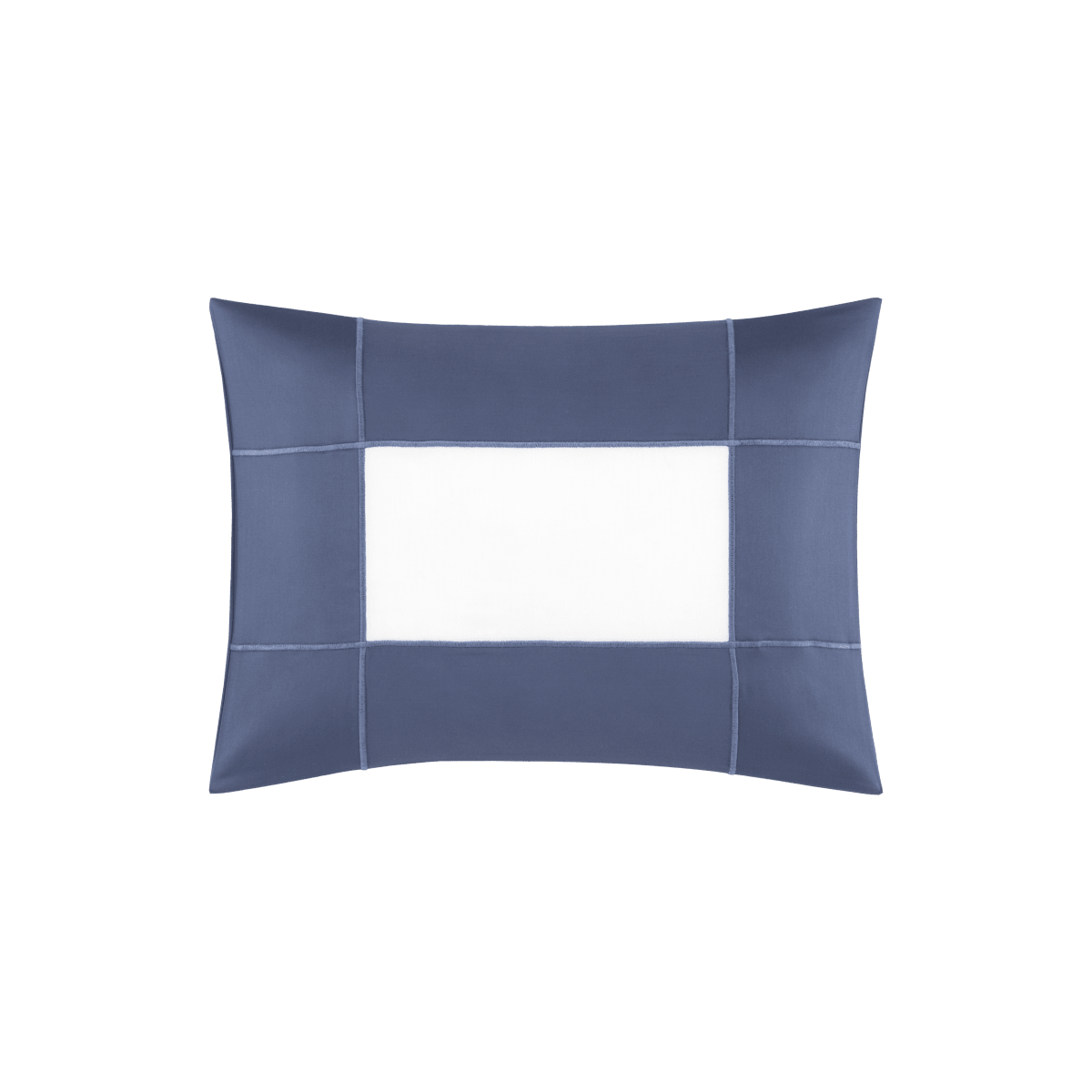 Apollon Outremer Pillow Sham by Yves Delorme King Sham Outremer at FIG LINENS AND HOME 4