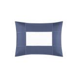 Apollon Outremer Pillow Sham by Yves Delorme King Sham Outremer at FIG LINENS AND HOME 4