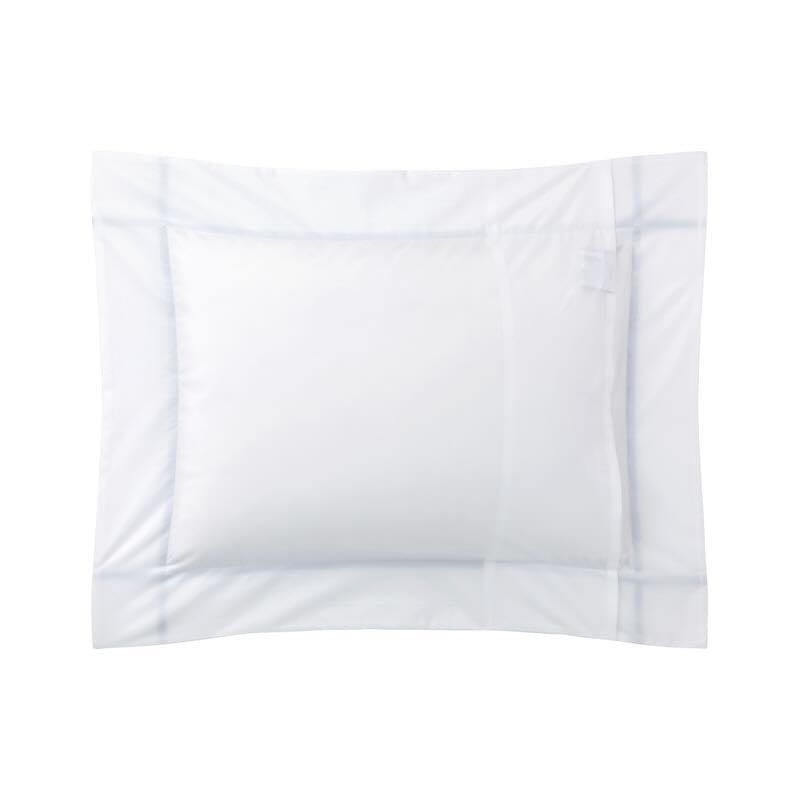 Athena Celeste Bedding by Yves Delorme Duvet Cover Full/Queen 92 x 92 Celeste at FIG LINENS AND HOME 22