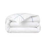 Athena Celeste Bedding by Yves Delorme Duvet Cover King 111 x 92 Celeste at FIG LINENS AND HOME 24