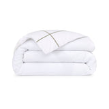 Athena Kaki Duvet Cover by Yves Delorme - 3