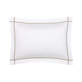 Pillowcases 1 - Athena Kaki Percale Cotton Bedding by Yves Delorme