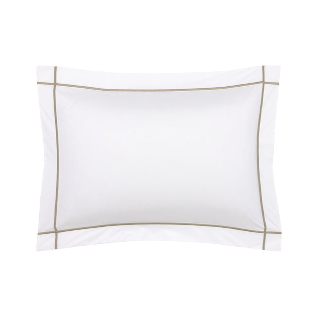 Athena Kaki Pillowcase by Yves Delorme
