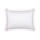 Pillow Sham 2 - Athena Kaki Percale Cotton Bedding by Yves Delorme