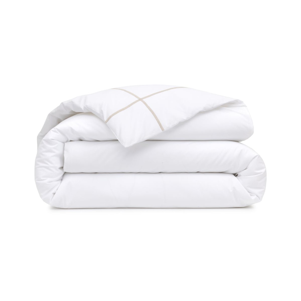Athena Loutre Duvet Cover by Yves Delorme King Duvet Cover Loutre at FIG LINENS AND HOME 2