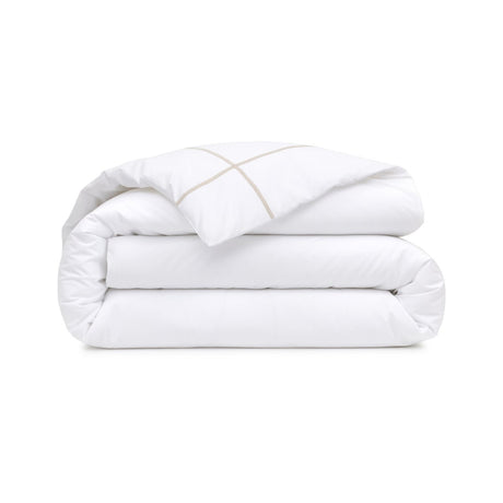 Athena Loutre Duvet Cover by Yves Delorme King Duvet Cover Loutre at FIG LINENS AND HOME 2