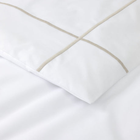 Athena Loutre Duvet Cover by Yves Delorme King Duvet Cover Loutre at FIG LINENS AND HOME 3