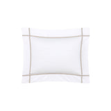 Athena Loutre Sham by Yves Delorme Boudoir Sham Loutre at FIG LINENS AND HOME 3