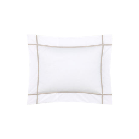 Athena Loutre Sham by Yves Delorme Boudoir Sham Loutre at FIG LINENS AND HOME 3