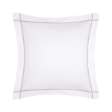 Athena Loutre Sham by Yves Delorme Euro Sham Loutre at FIG LINENS AND HOME 1
