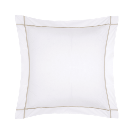 Athena Loutre Sham by Yves Delorme Euro Sham Loutre at FIG LINENS AND HOME 1