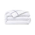 Athena Outremer Duvet Cover by Yves Delorme at Fig Linens and Home - Percale Cotton Bedding 2