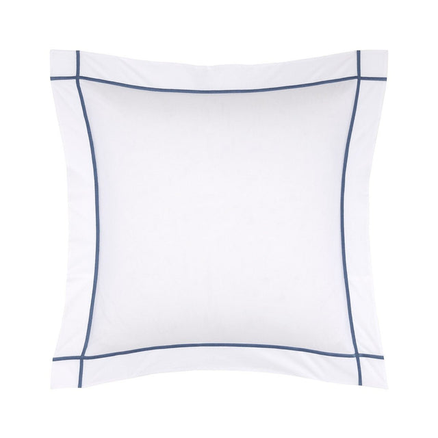 Athena Outremer Pillow Cover by Yves Delorme - Euro Square Sham at Fig Linens and Home