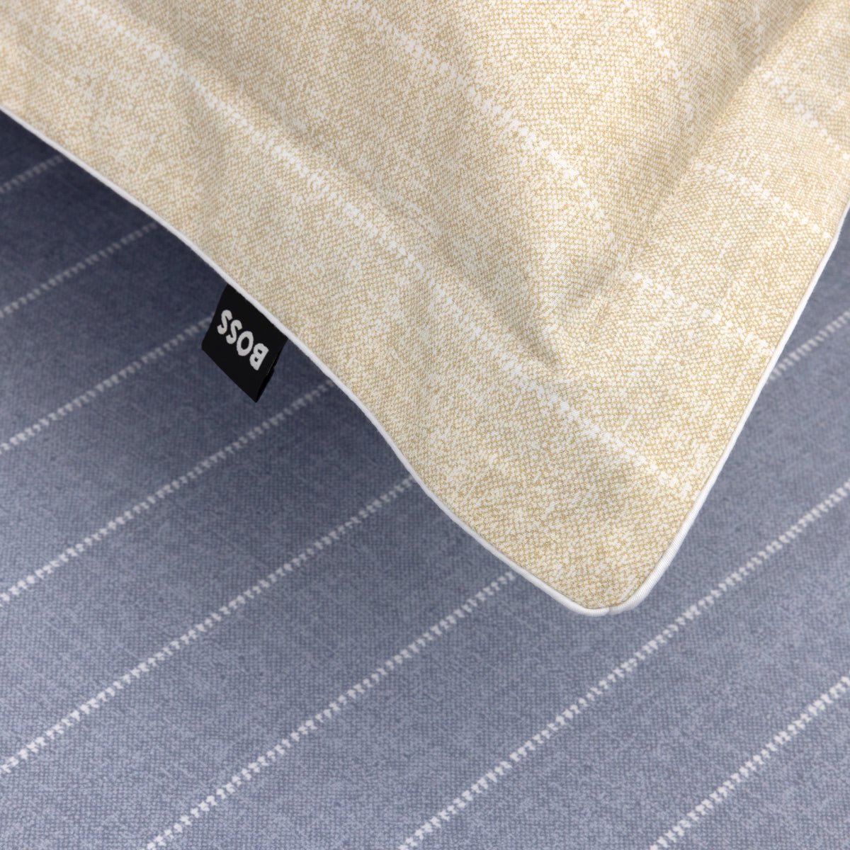 Azure Mist Bedding by Hugo Boss Home Sham King (Single) 21 x 37 MIST at FIG LINENS AND HOME 15