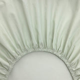 Fitted Sheet Elastic View - Batiste Amande Bedding by Yves Delorme at Fig Linens and Home 
