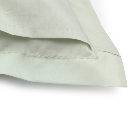 Pillow Sham Closure Detail - Batiste Amande Bedding by Yves Delorme at Fig Linens and Home 