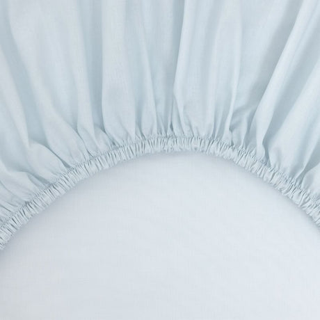 Batiste Aqua Bedding by Yves Delorme Pillow Sham Boudoir (Single) 12 x 17 Aqua at FIG LINENS AND HOME 20