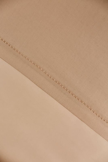 Batiste Biscuit Bedding by Yves Delorme Flat Sheet King 114 x 116 Biscuit at FIG LINENS AND HOME 26