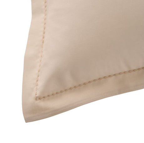 Batiste Biscuit Bedding by Yves Delorme Flat Sheet King 114 x 116 Biscuit at FIG LINENS AND HOME 21