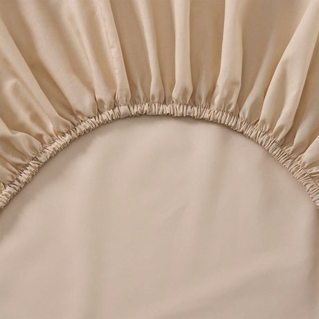 Batiste Biscuit Bedding by Yves Delorme Flat Sheet King 114 x 116 Biscuit at FIG LINENS AND HOME 24