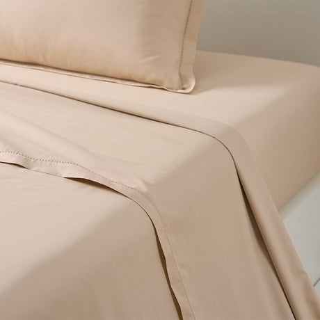 Batiste Biscuit Bedding by Yves Delorme Pillowcase Standard (Single) 21 x 32 Biscuit at FIG LINENS AND HOME 14