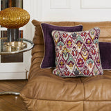 Bizance Opera Decorative Pillow by Yves Delorme Decorative Pillow 18" x 18" Opera at FIG LINENS AND HOME 2