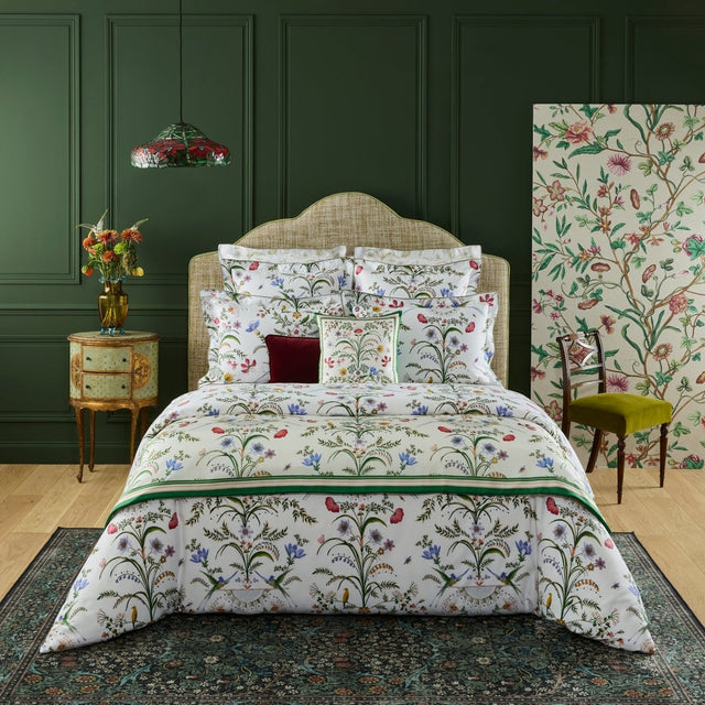 Botanic Duvet Cover by Yves Delorme King Duvet Cover Multi at FIG LINENS AND HOME 1