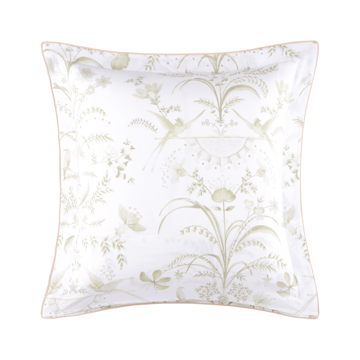 Botanic Pillow Sham by Yves Delorme Boudoir Sham Multi at FIG LINENS AND HOME 7