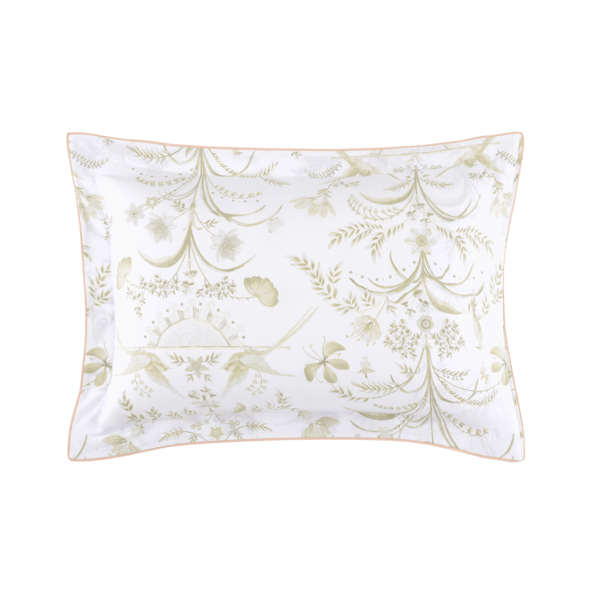Botanic Pillow Sham by Yves Delorme King Sham Multi at FIG LINENS AND HOME 4