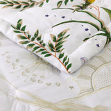 Botanic Quilted Coverlet by Yves Delorme King Quilted Coverlet Multi at FIG LINENS AND HOME 2