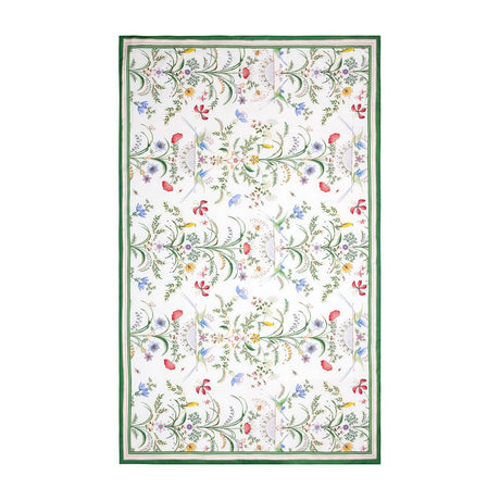 Botanic Silk Counterpane by Yves Delorme Counterpane 87" x 53" Multi at FIG LINENS AND HOME 5