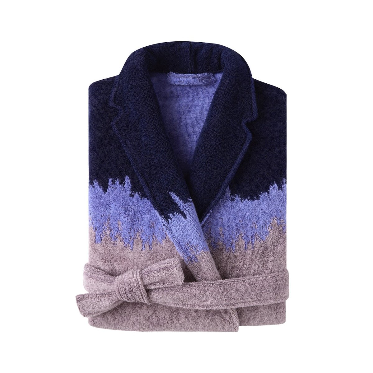 Brume Shawl collar Women's Robe by Yves Delorme Folded at Fig Linens and Home