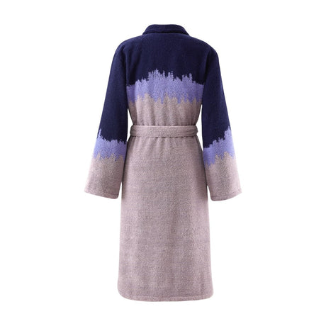 Brume Shawl collar Women's Robe by Yves Delorme - Back of Robe - Figlinensandhome