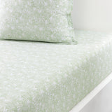Capri Amande Organic Bedding by Yves Delorme Fitted Sheet King 79 x 81 Amande at FIG LINENS AND HOME 5