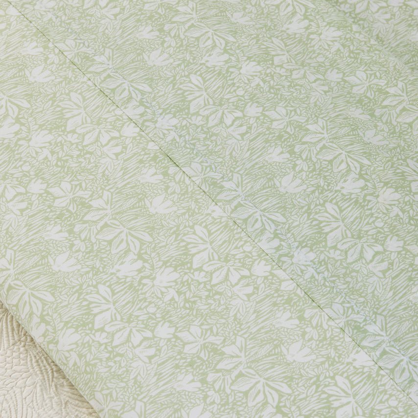Capri Amande Organic Bedding by Yves Delorme Sham Boudoir (Single) 12 x 17 Amande at FIG LINENS AND HOME 13