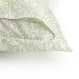 Capri Amande Organic Bedding by Yves Delorme Sham Boudoir (Single) 12 x 17 Amande at FIG LINENS AND HOME 12