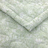 Capri Amande Quilted Coverlet by Yves Delorme at Fig Linens and Home - Swatch View