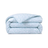 Capri Aqua Organic Bedding by Yves Delorme Fitted Sheet King 79 x 81 Aqua at FIG LINENS AND HOME 8
